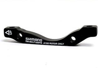 Адаптер гальма Shimano F160P/S Disk, з болтами кріп., чорний