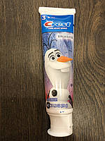 Детская зубная паста Crest Kid's Toothpaste Frozen bubblegum 119грам
