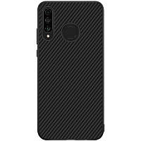Nillkin Huawei P30 Lite/ Nova 4e Synthetic fiber Black Магнітний Чохол Накладка Бампер