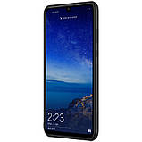 Nillkin Huawei P30 Lite/ Nova 4e Synthetic fiber Black Магнітний Чохол Накладка Бампер, фото 4