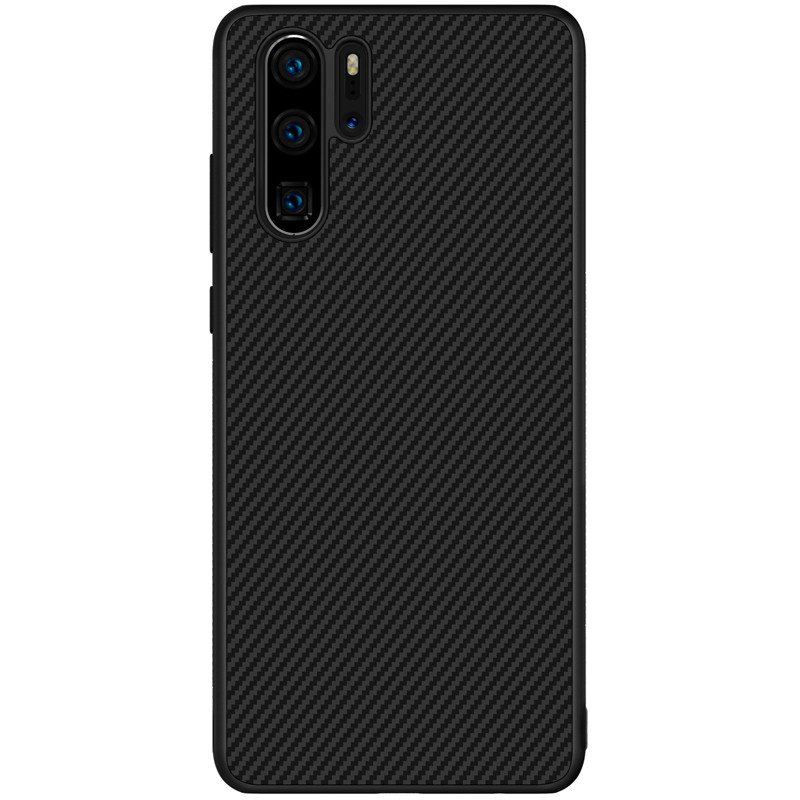 Nillkin Huawei P30 Pro Synthetic fiber Black Магнітний Чохол Накладка Бампер