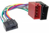 Переходник автомагнитолы ISO 456001 SONY - ISO с кабелем 20см