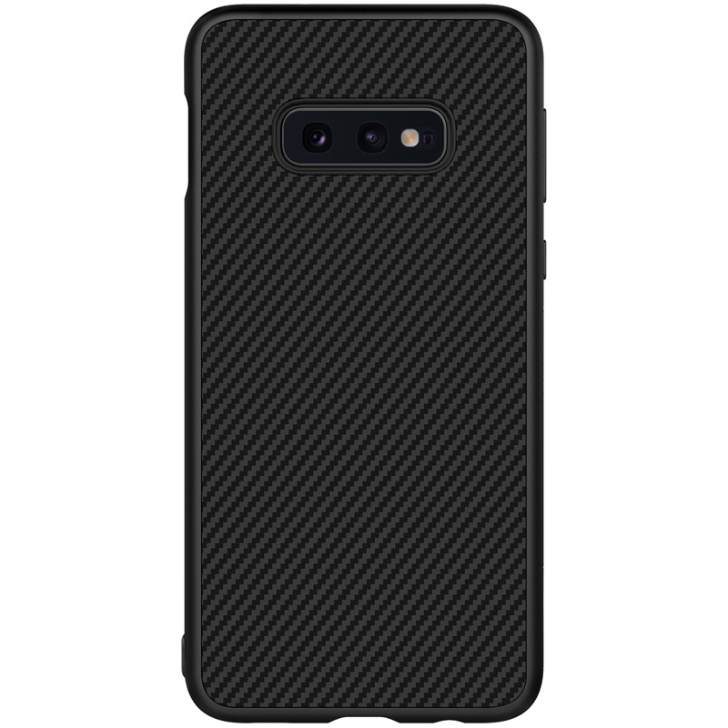 Nillkin Samsung G970F Galaxy S10e Synthetic fiber Black Магнітний Чохол Накладка Бампер