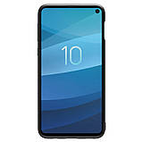 Nillkin Samsung G970F Galaxy S10e Synthetic fiber (Plaid) Black Чохол Накладка Бампер, фото 3