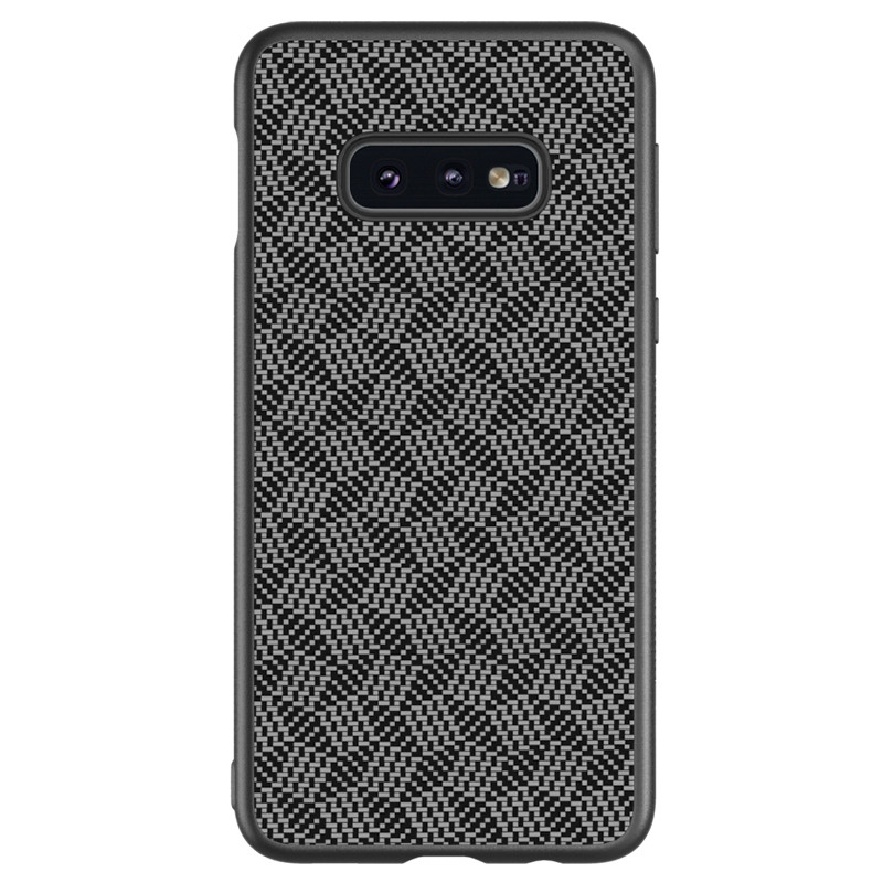 Nillkin Samsung G970F Galaxy S10e Synthetic fiber (Plaid) Black Чохол Накладка Бампер