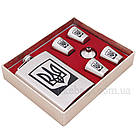 Подарунковий набір фляга Jim Beam, чотири стаканчика та лійка, фото 3