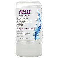 Натуральный дезодорант-стик NOW Foods "Nature's Deodorant Stick" длительного действия (99 г)