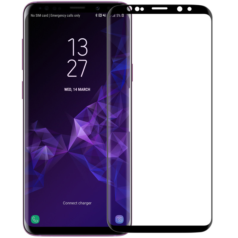 Nillkin Samsung G965F Galaxy S9+ 3D DS+MAX Series Black Захисне Скло