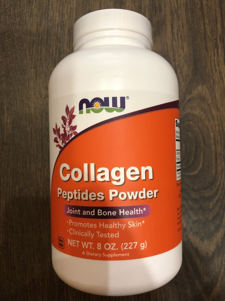 Колаген в порошку NOW Foods Collagen Peptides Powder 227 грам