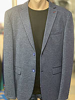 Мужской пиджак Emilio Sagezza Синий Большого размера. Турция