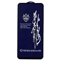 Захисне скло 6D для Huawei P40 lite E (ART-L29), Full Glue, Big Edge, чорний