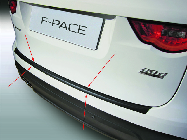 rbp942 Jaguar F Pace 2016+ rear bumper protector