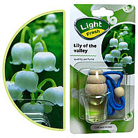 Ароматизатор в машину Light Fresh підвіска пахучка в авто Lily of the valley