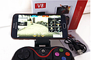 Бездротовий Bluetooth Геймпад V-8 Джойстик для ANDROID, iOS, PC — з тримачем для смартфона в комплекті, фото 6