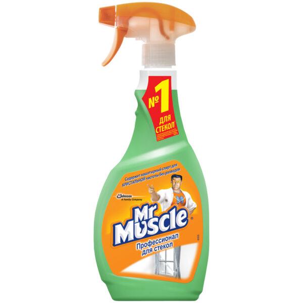 Средство для мытья стекол Mr Muscle (Мистер Мускул) Профессионал, утренняя роса, 500 мл - фото 1 - id-p1207655586