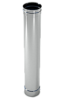Труба для дымохода нерж. 200 0,6мм AISI 430