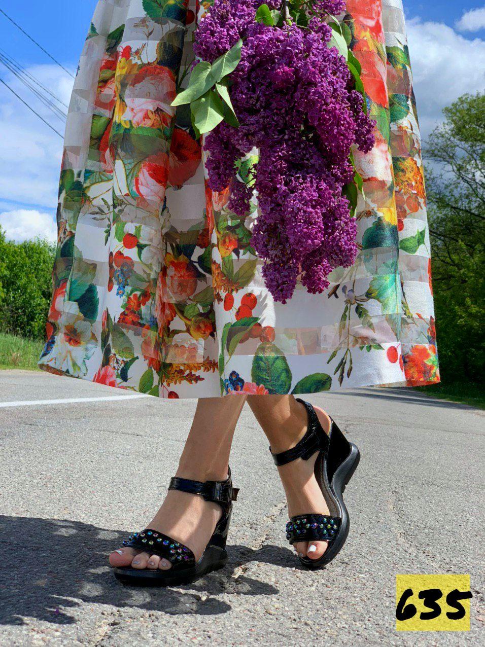 Босоніжки чорні, фото 1