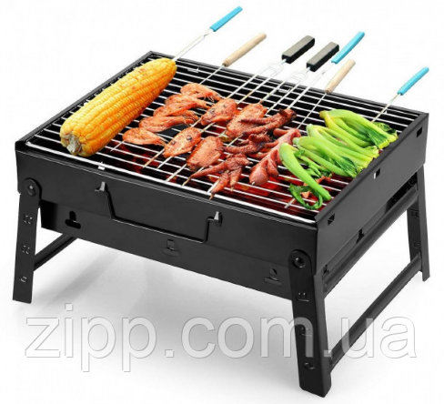 Мангал розкладний Bbq Grill Portable 35x27 см