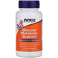 Комплекс для поддержания метаболизма глюкозы NOW Foods "Glucose Metabolic Support" (90 капсул)