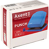 Діркопробивач Axent Shell 3430-09-A з пластиковим верхом, 30 аркушів, салатовий, фото 5