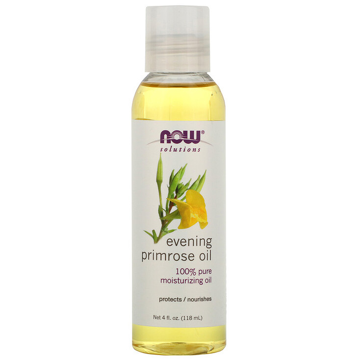 Масло примулы вечерней NOW Foods, Solutions "Evening Primrose Oil" (118 мл)