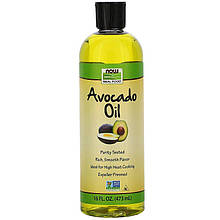 Масло авокадо NOW Foods, Real Food "Avocado Oil" (473 мл)