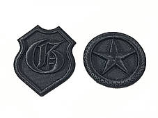 Нашивка Зірка 60 мм, фото 2