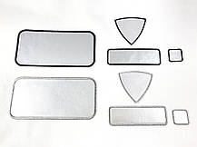 Нашивка Прямокутник Світловідбивний 85х42 мм, фото 5