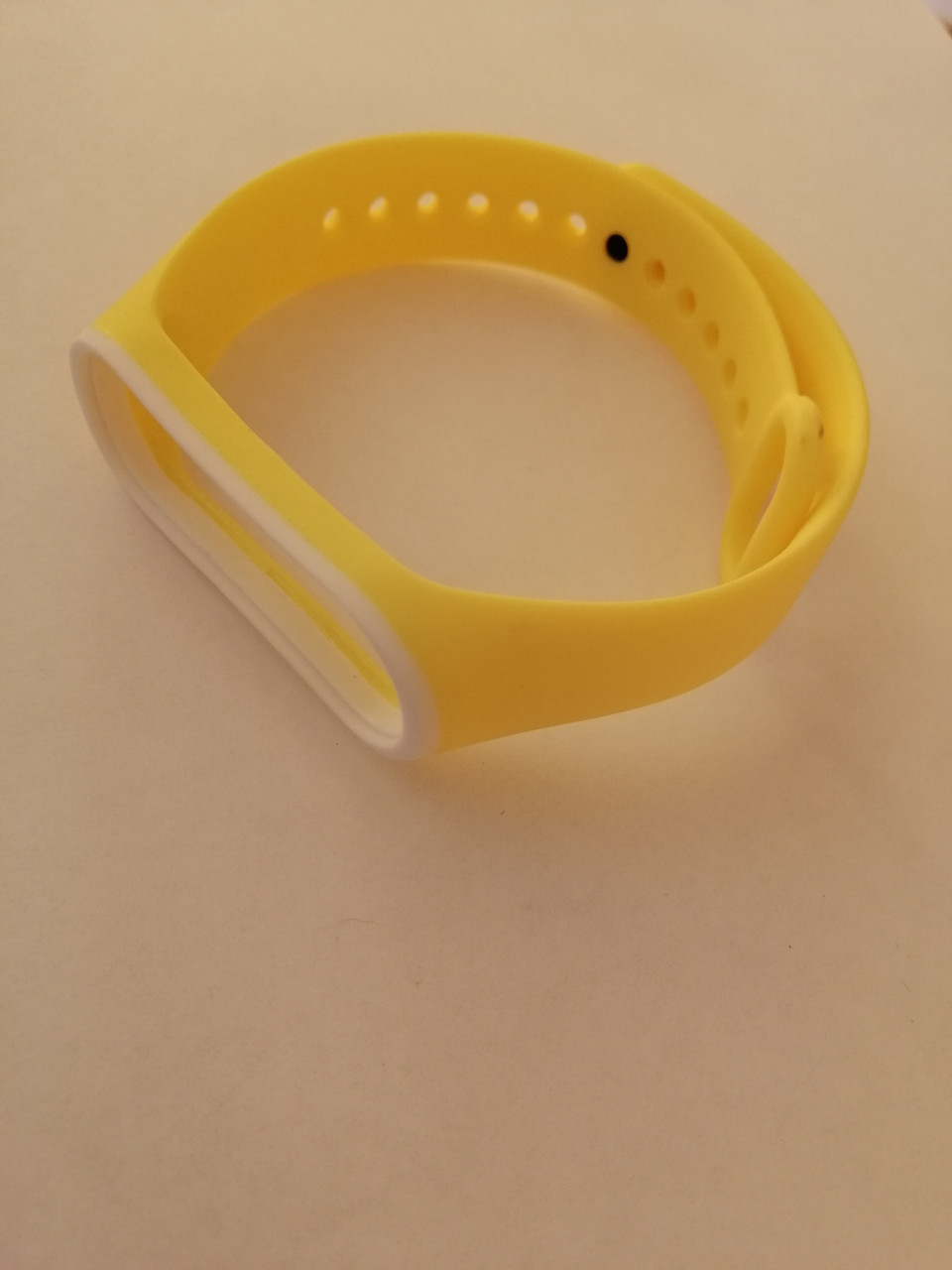 Ремешок Xiaomi Mi Band 3/4 Yellow-white