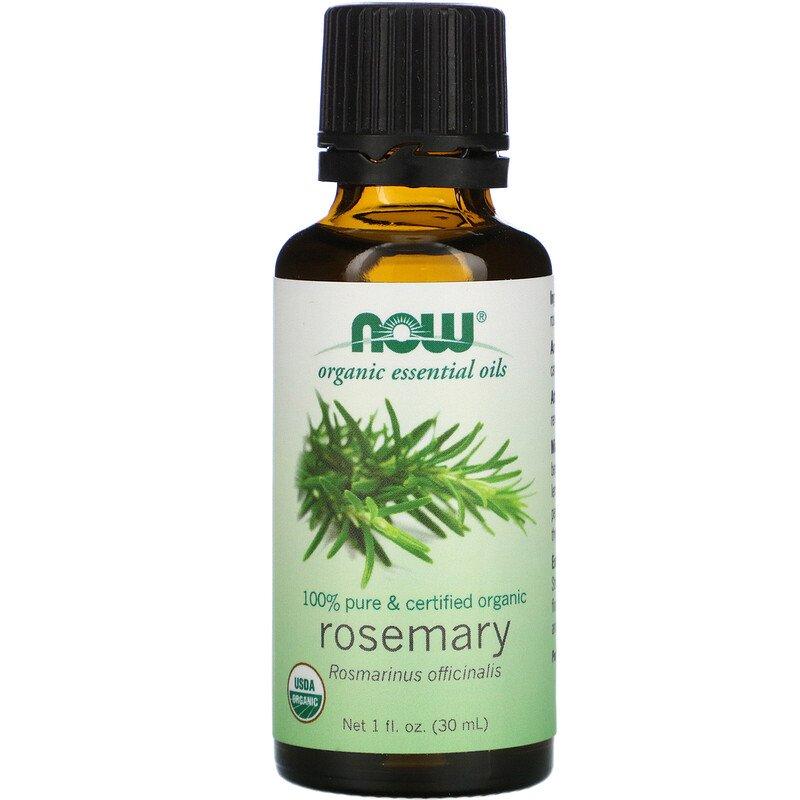 Органічна ефірна олія розмарину NOW Foods, Organic Essential Oils "Rosemary" (30 мл), фото 1
