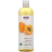 Абрикосова олія NOW Foods, Solutions "Apricot Oil" (473 мл)