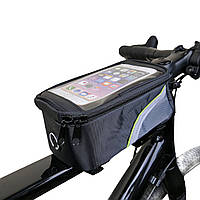 Велосипедная сумка на раму под смартфон 6.0"