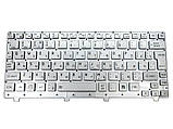 Клавіатура для Toshiba Satellite NB200, NB205, NB250, NB255, NB305 ( UA Silver c рамкою )., фото 6