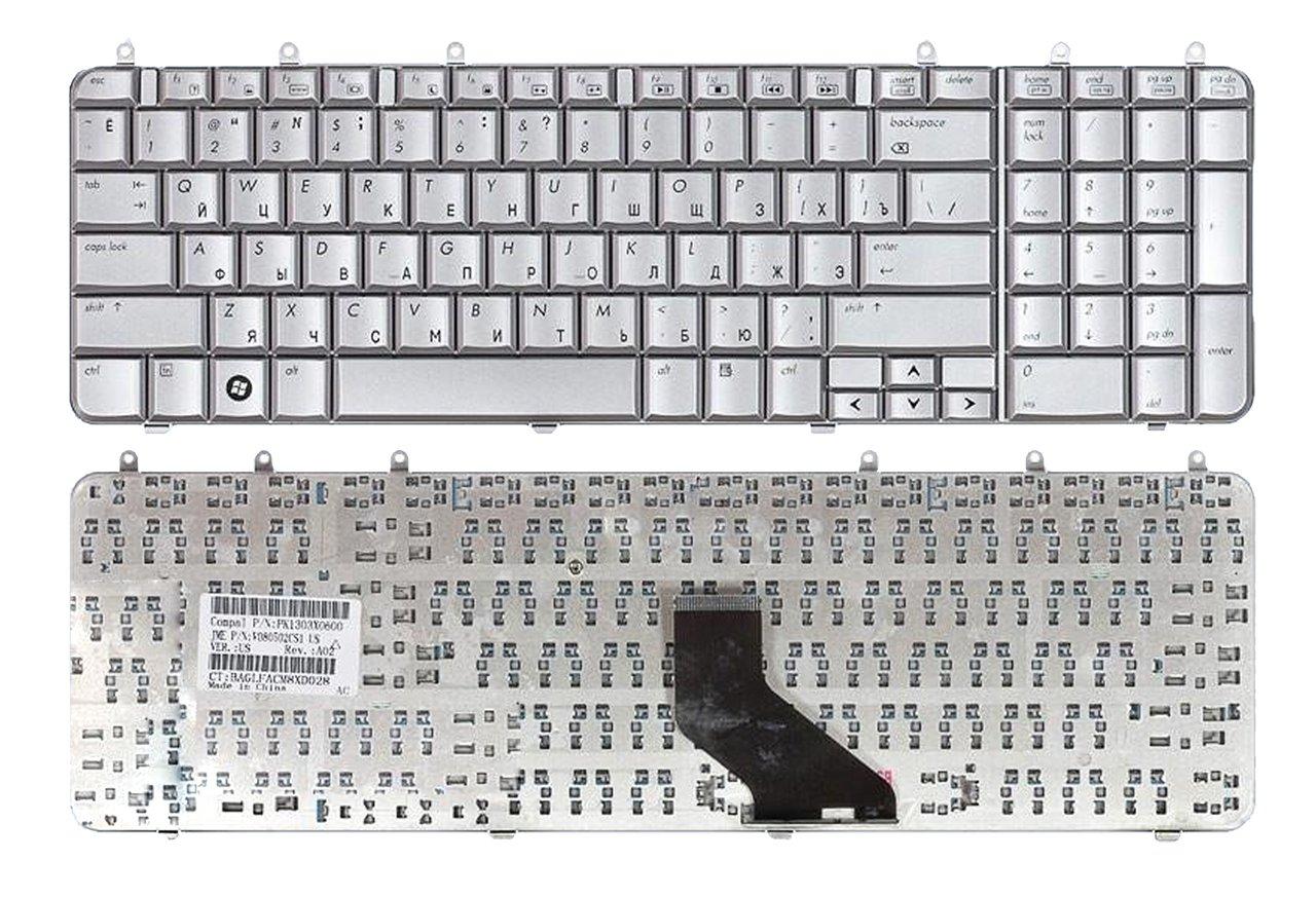 Клавиатура для ноутбука HP (Pavilion: dv7-1000 series ) rus, silver, фото 1