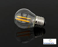 Світлодіодна лампа Horoz Electric - filament mini globe-4 4200K 4w для загального і декоративного освітлення