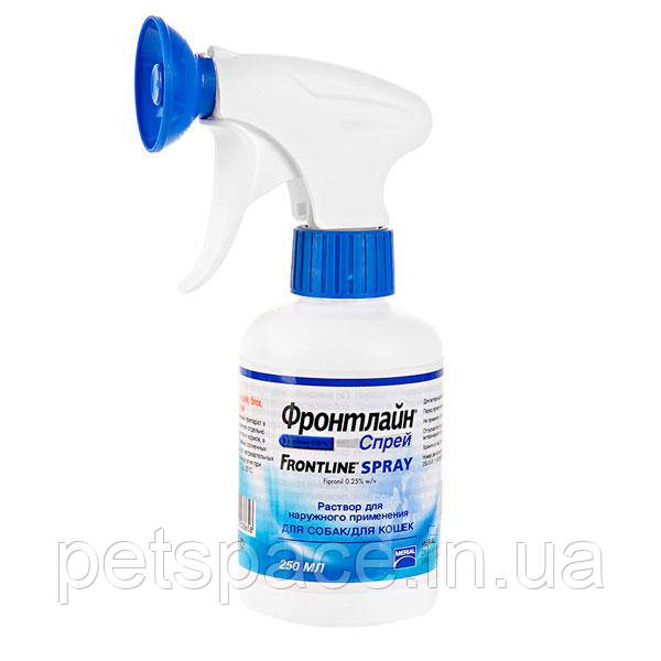 Спрей від бліх і кліщів Фронтлайн (для собак та котів) 250мл., фото 1