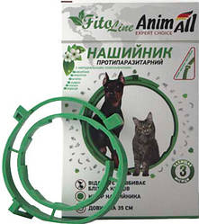 Нашийник від бліх та кліщів Animall FitoLine (Енімал ФітоЛайн для собак та котів), 35см.
