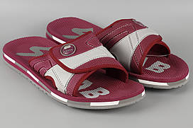 Шльопанці чоловічі на липучці Sahab Сахаб червоні Розміри 11/42 маломір на розмір