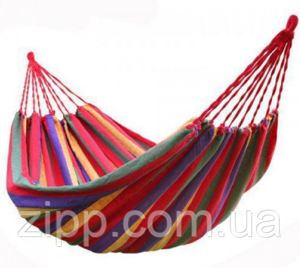 Гойдалка гамак підвісний Woodland Hammock без планки 200x80 см для дачі