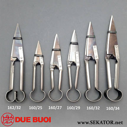 Ножиці для кущів та стрижки овець Due Buoi / Дуе Буаї 160/25 (Італія), фото 2