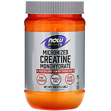 Мікронізований моногідрат LOW Foods, Sports "Micronized Creatine Monohydrate" 4200 мг (500 г)