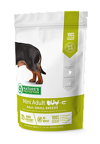 Natures Protection MINI ADULT КУРИЦА І РІС корм для дорослих собак малих порід, 7,5 кг