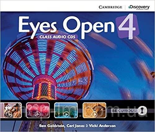 Eyes Open 4/B1+ Class Audio CDs - Набір Аудіо дисків / автор: Ben Goldstein, Cambridge