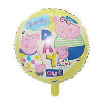 Воздушный фольгированный шар Свинка Пеппа семья (Китай)