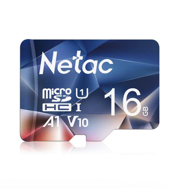 Професійна оригінальна карта пам'яті micro SD Netac 16Gb P500 A1 class 10.