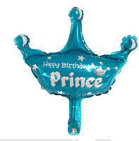 Фольгована міні-куля корона Prince 38х42 см (Китай)