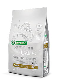 Natures Protection WHITE DOGS SMALL&MINI BREEDS корм для собак білого кольору, 4 кг