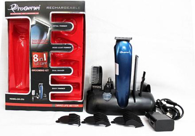 Машинка для стриження волосся Gemei GM-596 (40 шт./яскравий), фото 1