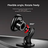 Тримач магнітний KONI STRONG KS-41 mini magnetic air vent car holder, чорний, фото 4