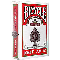 Пластикові картки Bicycle Prestige Jumbo Index Red, 40377red